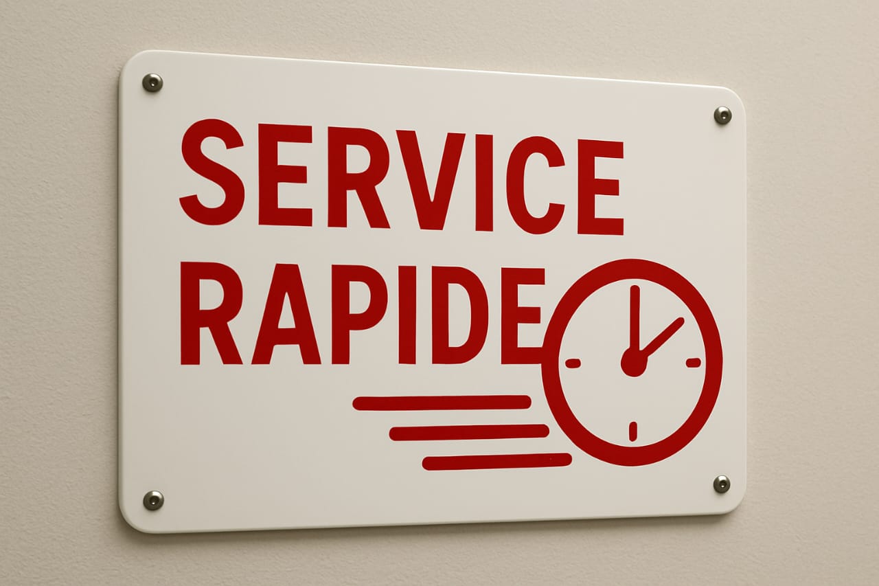 Service Client Rapide et Toujours Disponible